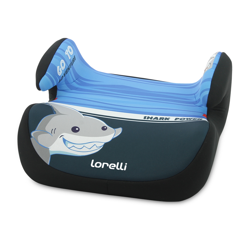 Autosedačka Lorelli TOPO COMFORT 15-36 KG SHARK LIGHT-DARK BLUE